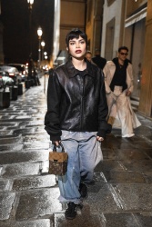 Ariana Greenblatt - Strolling the Rue de Rivoli during Paris Fashion Week - Paris, France - March 5, 2024