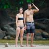 Kristen Wiig- On the beach in a bikini with boyfriend - 5/6/2016