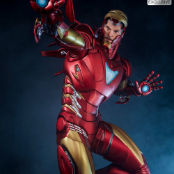 Iron Man Extremis Mark II - Statue (Sideshow) PiON3yh2_t