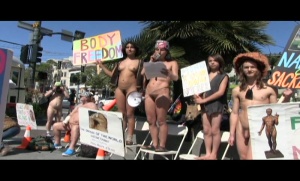 Nude Women’s Day Parade - April 3rd, 2016 - San Francisco