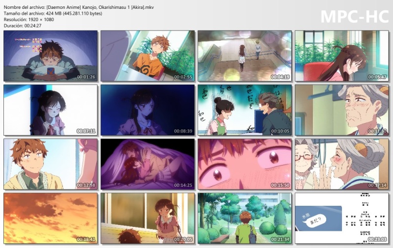 Kanojo Okarishimasu 2nd Season - Mkv Dual Latino 1080p - Mega - Mediafire -  Daemon Anime