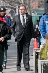 Vincent D'onofrio - Filming  "Law & Order: Criminal Intent" in Greenwich Village 24 Mar 2011