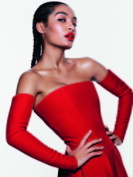 Yara Shahidi - Mario Sorrenti photoshoot for Dior Beauty 'Rouge Dior' Campaign, January 2024