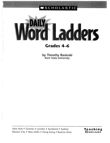 daily word ladders grades 4 6