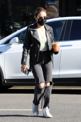 Lucy Hale - Heads out for a coffee in Los Angeles February 26, 2021