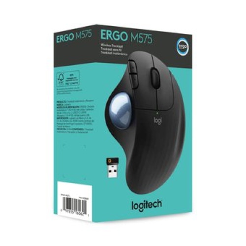 LOGITECH Mouse Gamer Logitech Ergo M575 Bluetooth Negro | falabella.com