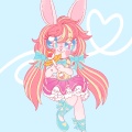 magical girl bunny