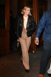 Gigi Hadid - and Bradley Cooper spotted on a date night to Broadway's "Sweeney Todd: The Demon Barber of Fleet Street", New York City - March 24, 2024