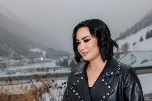 Demi Lovato at the Top of the Mountain Opening Concert