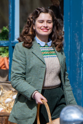 Rachel Shenton - Spotted for the first time on the set of series 2 of 'All Creatures Great And Small' in North Yorkshire, April 7, 2021