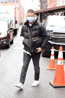 Nick Jonas - Leaving his hotel in New York 02/28/2021