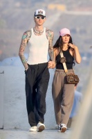 Megan Fox - & MGK take their love to new heights vacationing together on Santorini island in Greece, 11/08/2021