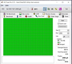 (SATILDI) WD Elements 2 TB 3.5' Taşınabilir HDD 3x