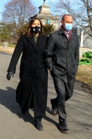 Mariska Hargitay - On the set of 'Law and Order: Special Victims Unit' in New York 01/25/2021