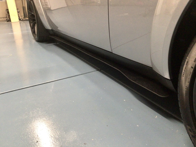 Installed My ZL1 Widebody Side Skirts Today | Dodge Challenger Forum