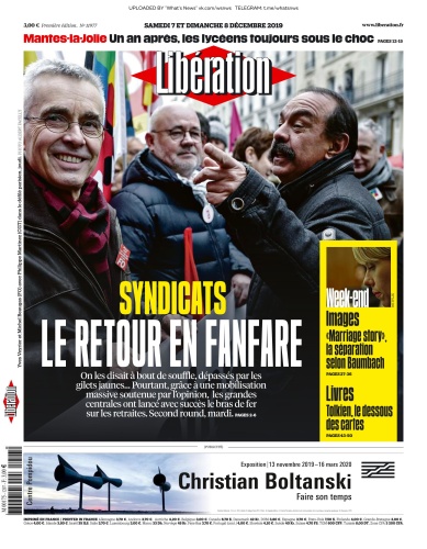 Libération - 07 12 (2019) Libération - 07 12 (2019)
