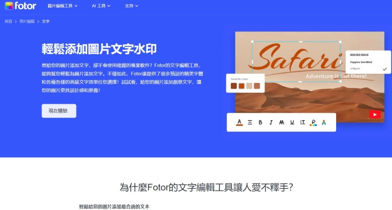 Fotor 社交媒體圖片設計 AI繪圖 圖生圖 圖片編輯軟件 模板設計