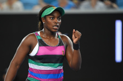 Sloane Stephens - during the 2019 Australian Open at Melbourne Park in Melbourne, 18 January 2019