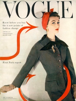 US Vogue September 1, 1953 : Dovima by Horst P. Horst | the Fashion Spot