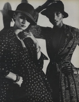 US Vogue November 1973 : Cybill Shepherd by Helmut Newton | the Fashion ...