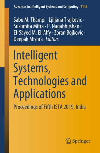 Intelligent Systems, Technologies and Applications Proceedings of Fifth ISTA 201
