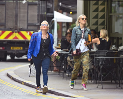 Pom Klementieff - Takes a break from filming and heads out and about in London, August 5, 2021