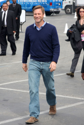 Aaron Eckhart - Arriving at the Independent Spirit Awards - February 21, 2009