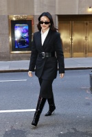 Camila Mendes - Seen at NBC Studios, New York City - February 6, 2024