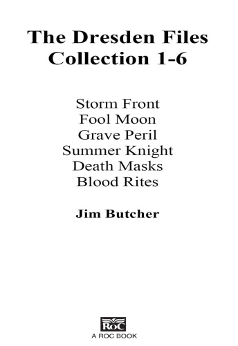 Jim Butcher   [Dresden Files  01 to 06]   Omnibus (v5)