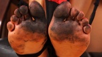 Devil with dirty feet! Video with Eva Smolina