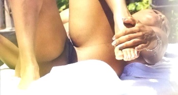 janet jackson caught sunbathing nude