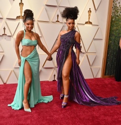 Chloe Bailey & Halle Bailey - 94th Annual Academy Awards at the Dolby Theatre in the Hollywood Section of Los Angeles, March 27, 2022