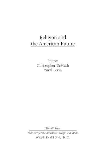 Religion and the American Future