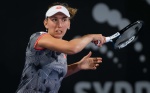Elise Mertens - during the 2019 Sydney International Tennis at Sydney Olympic Park 01/09/2019