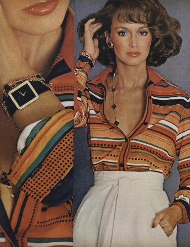 US Vogue November 1973 : Cybill Shepherd by Helmut Newton | the Fashion ...