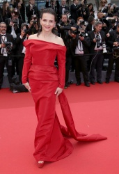 Juliette Binoche - At Opening Ceremony Red Carpet at the 77th Cannes Film Festival in Cannes France 05/14/2024