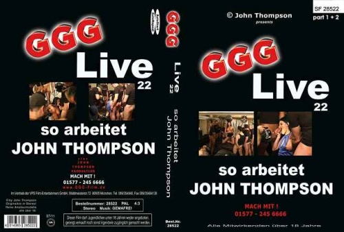 [JTPron] GGG - Live 22: So Arbeitet John Thompson / Живое 22: Так работает студия John Thompson (John Thompson, GGG) [2011 г., Bukkake, Casting, Cumshot, Group, All Sex, DVDRip]