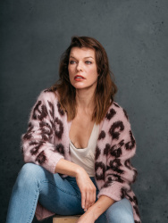 Milla Jovovich - Deadline Studios portraits at Sundance Film Festival January 2019
