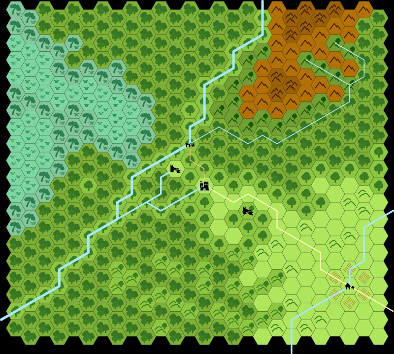 Bossonian Marches map
