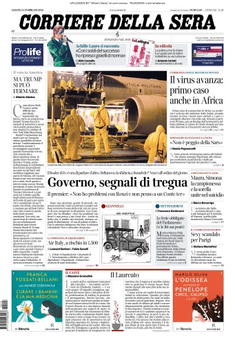 Corriere della Sera - 15 02 (2020)