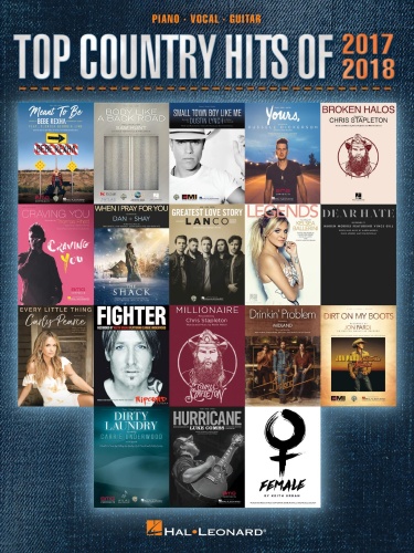 Hal Leonard Top Country Hits Of   2018    2017 (2018)