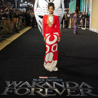 Maya Jama @ "Black Panther: Wakanda Forever" European Premiere at Cineworld Leicester Square on November 03, 2022