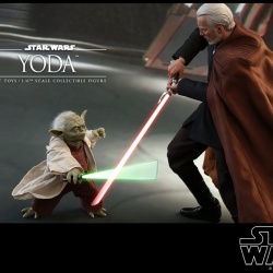 Star Wars : Episode II – Attack of the Clones : 1/6 Yoda (Hot Toys) RFr67S9U_t