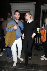 Vanessa Kirby - Leaving the post premiere party for 'The Lost Daughter' at Soho House in London, October 13, 2021