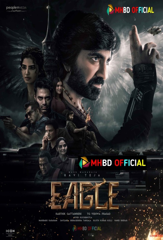 Eagle (2024) Dual-Audio Hindi [(ORG)+Telegu (ORG)]