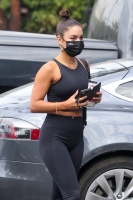 Vanessa Hudgens - shows off her fit figure as she arrives at the gym in Hollywood, California | 08/17/2020