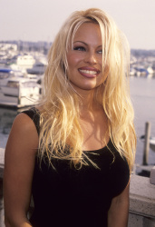 Памела Андерсон (Pamela Anderson) в черном платье (37xHQ) B0g2ecaB_t