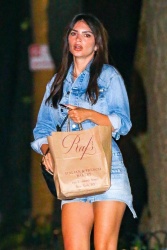 Emily Ratajkowski - Heading out to dinner in New York June 14, 2023