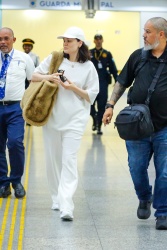 Jessie J - Was spotted arriving at Galeao Airport in Rio de Janeiro 05/01/2024