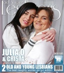 Mature Crista (62), Julia O. (21) - Hot babe seducing a naughty BBW older lesbian  Mature.nl